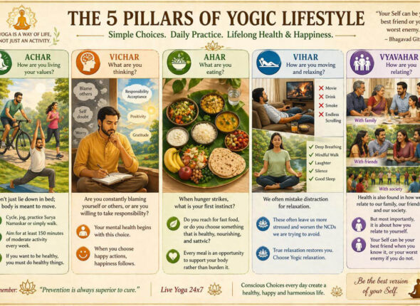 The 5 Pillars of Yogic Living